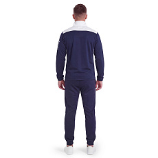 Костюм спорт. муж. MIKASA MT707/MT701-061-2XL, р. 2XL, 100% полиэстер, темносине-белый