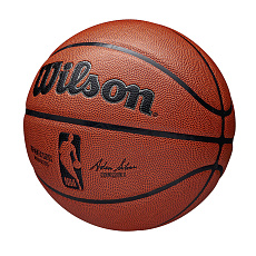Мяч баск. WILSON NBA Authentic, WZ2016501XB7, р.7, полиуретан, коричневый