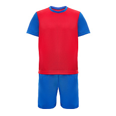 Форма футб. игровая TORRES Sport Junior, FJ-1022-043-128, рост 128 см, полиэстер, красно-синий