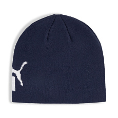 Шапка PUMA ESS Mid Crown Cuffless Beanie, 02641103, 100% акрил, темно-синий