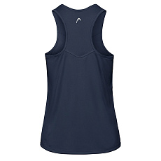 Майка женская HEAD Easy Court Tank Top 814560-DB-L, размер L, темно-синяя