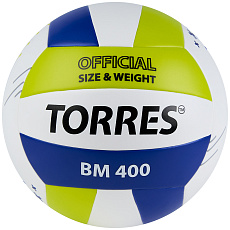Мяч волейбольный TORRES BM400 V42315, размер 5