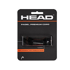 Шнурок для падел-ракетки Head Premium Padel Cord, 288056-BK, полиэстер, черный
