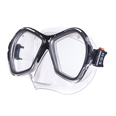 Маска для плавания SALVAS Phoenix Mask CA520S2NYSTH, размер взрослый, черно-серебристый